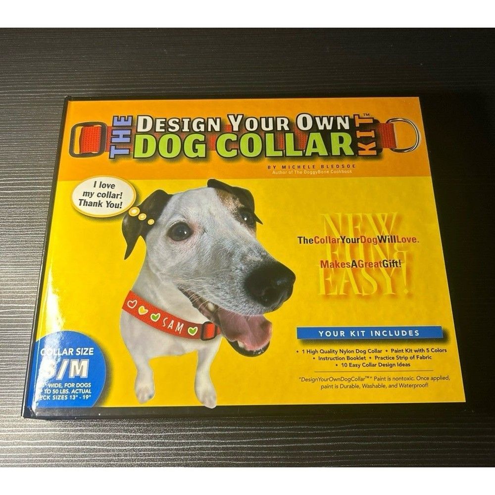 The Design Your Own Dog Collar Kit - S/M Size